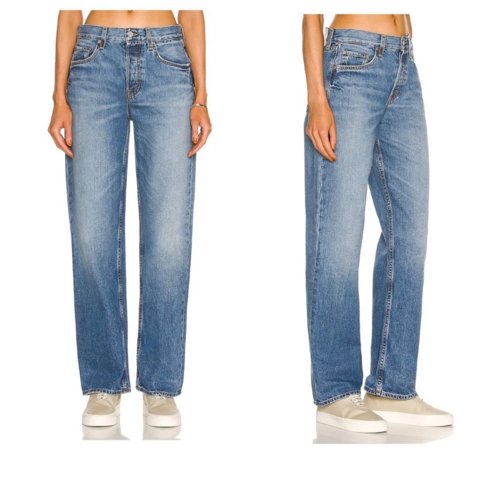 GRLFRND Bella Low Rise Boyfriend Jeans NWOT
